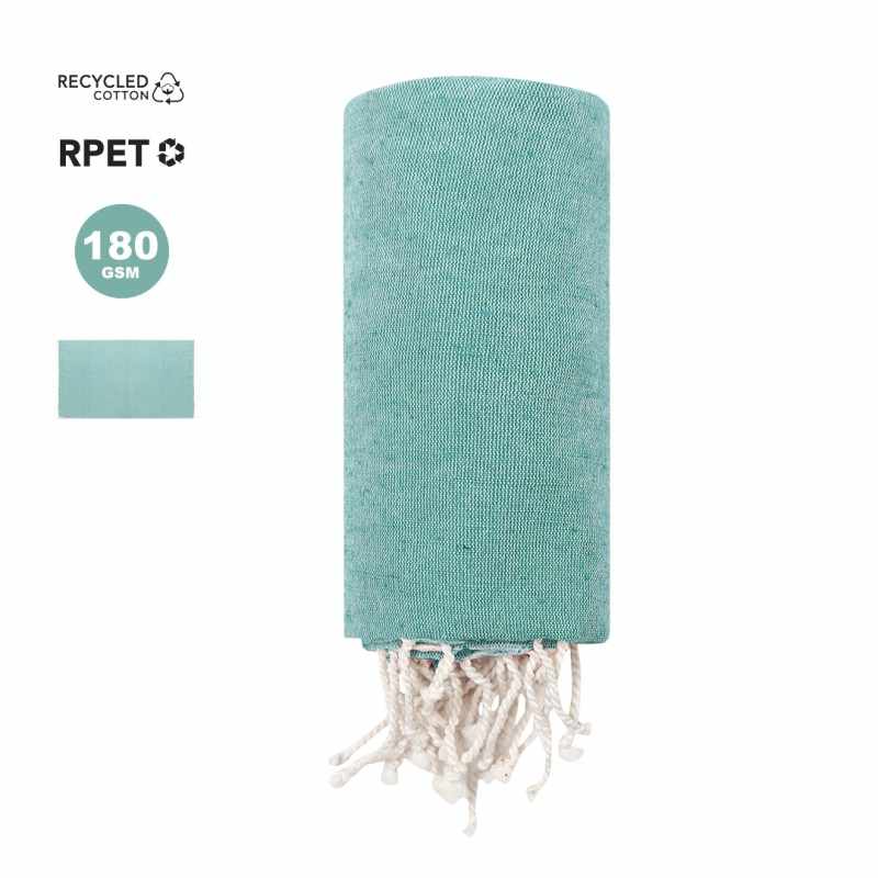 Pareo Asciugamano da mare con stampa logo - cod. MK21796