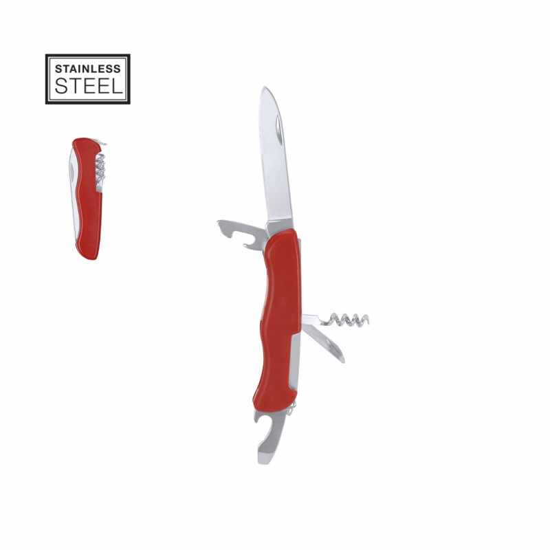 Coltellino da 5 Funzioni da stampare con scritte - cod. MK21810