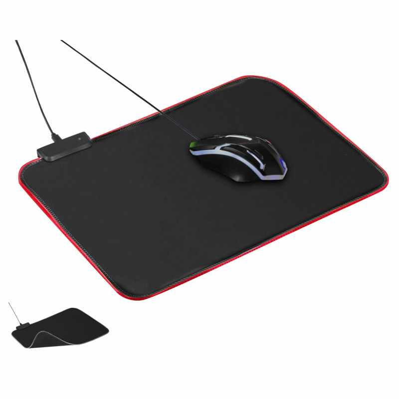 Tappetino Mouse con bordo luminoso da personalizzare - cod. MK21861