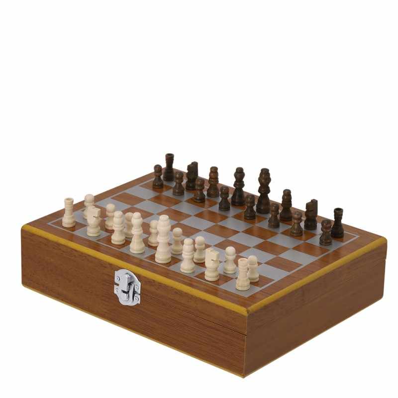 Scatola in legno con set liquori da personalizzare - cod. MK21846