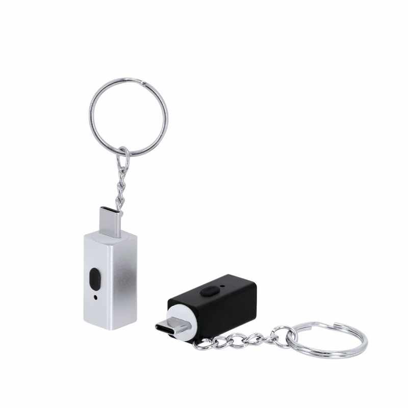 Accendino Elettrico promozionale con portachiavi - cod. MK21873