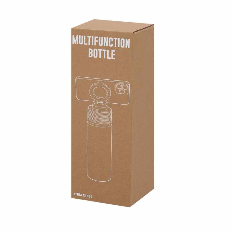 Borraccia con supporto per smartphone - cod. MK21889