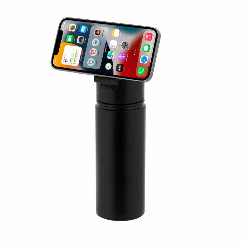 Borraccia con supporto per smartphone - cod. MK21889