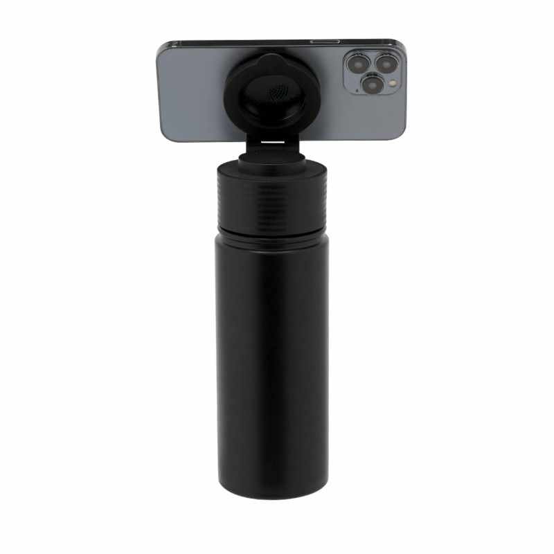 Borraccia con supporto per smartphone - cod. MK21889