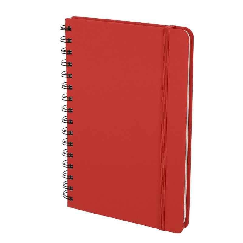 Taccuino da personalizzare con 80 fogli color crema a righe - cod. MK21903