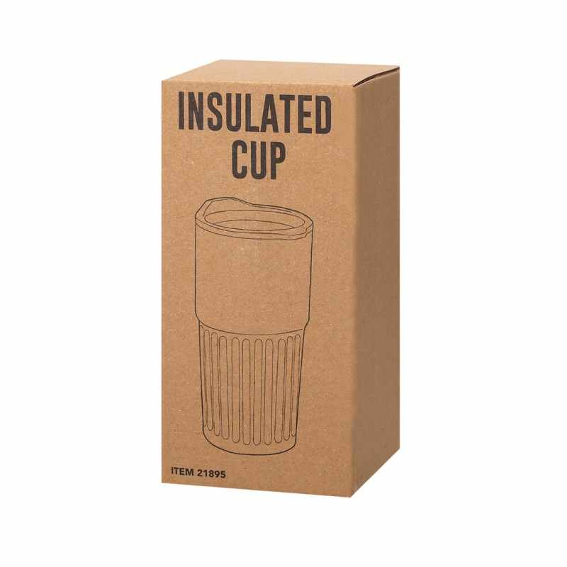 Bicchiere Termico in acciaio riciclato da stampare - cod. MK21895