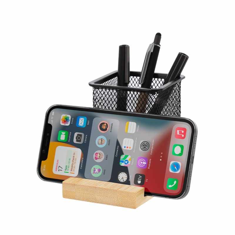 Portapenne con Supporto per smartphone - cod. MK21921