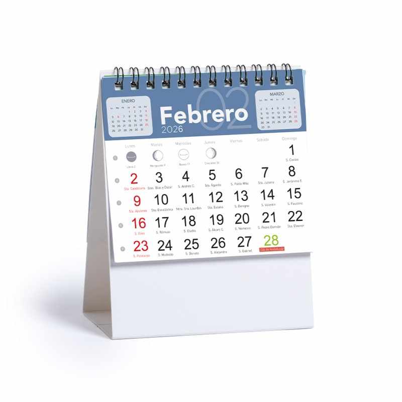 Calendari da Tavolo ad anelli personalizzati - cod. MK2320