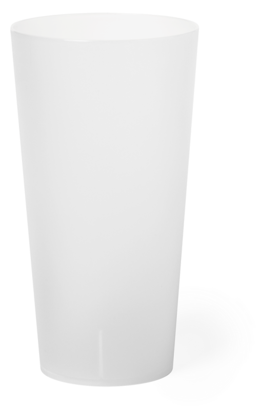 Bicchiere in plastica riutilizzabile da stampare - cod. MK2555