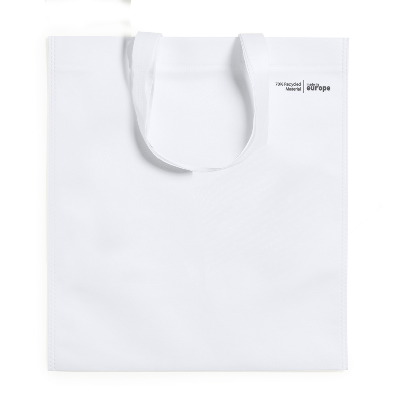 Borsa in TNT con logo f.to 38x42 cm. - cod. MK2624