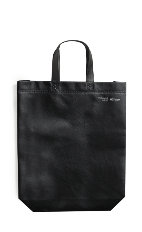 Borsa in tnt con manici lunghi promozionale f.to 35x40 cm. - cod. MK2627