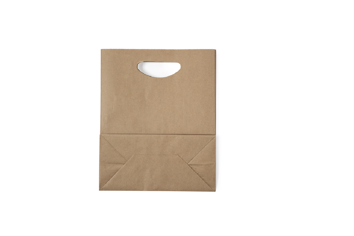Shopper in carta riciclata personalizzate f.to 22x27x11cm. - cod. MK2628