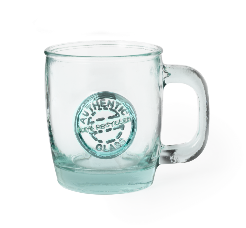 Tazze in vetro riciclato da 400 ml. - cod. MK2651
