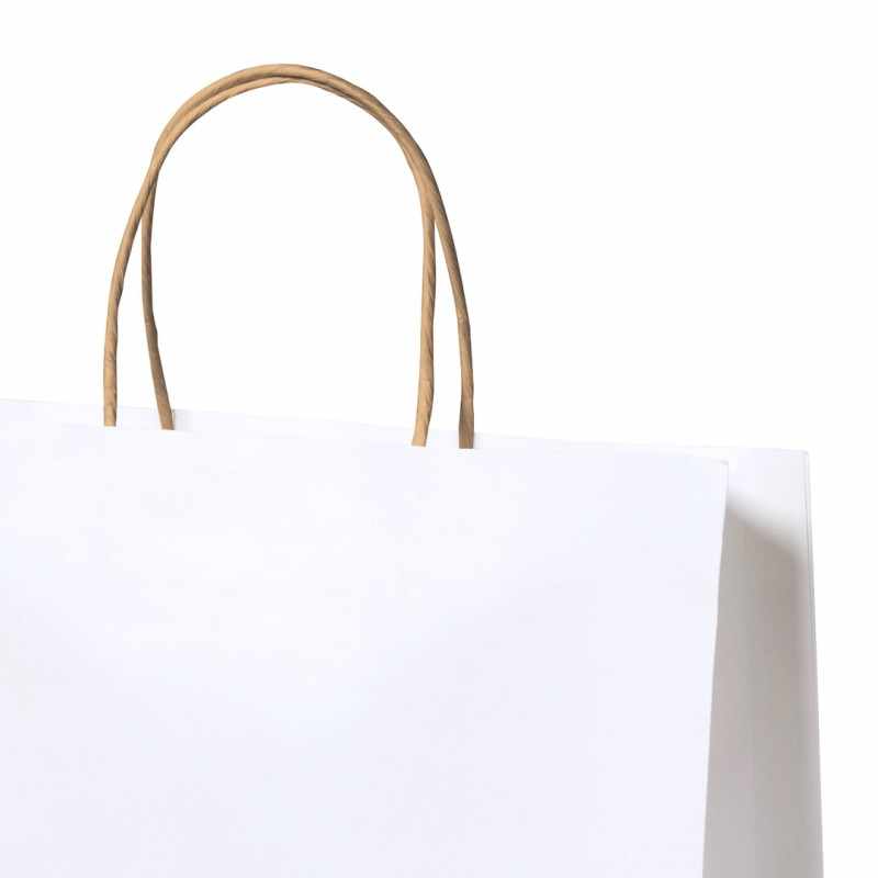 Borsa in carta con manici corti rinforzati f.to 25x31x11 cm.- cod. MK2719