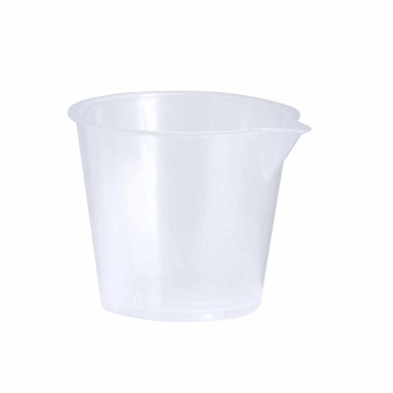 Bicchiere graduato economico con logo - cod. MK2744