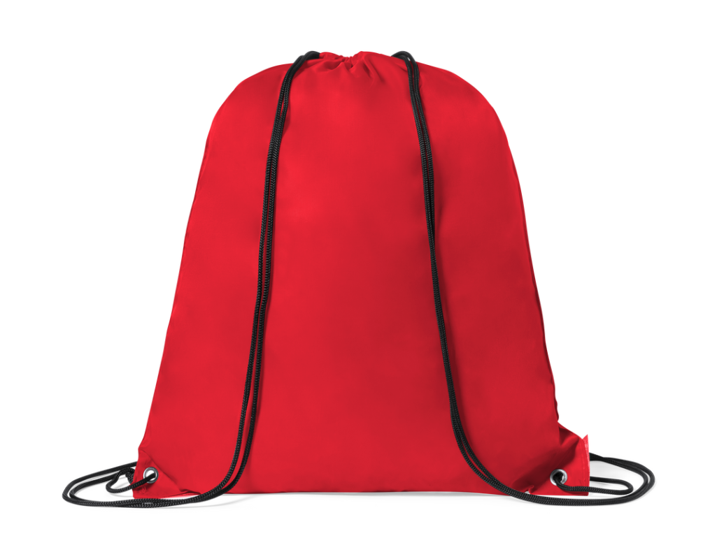 Zainetti con scritte promozionali f.to 34x42 cm. - cod. MK3164