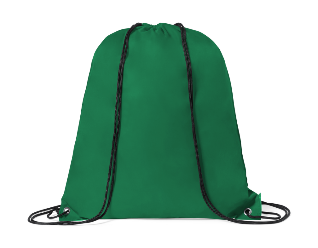 Zainetti con scritte promozionali f.to 34x42 cm. - cod. MK3164