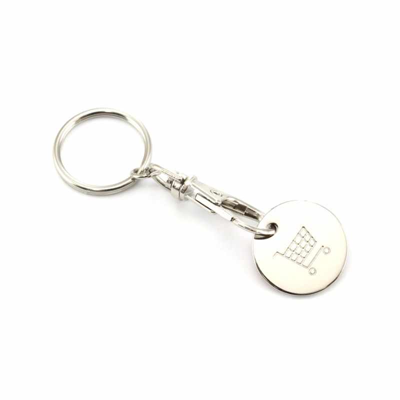 Portachiavi Gettone personalizzabile - cod. MK3298
