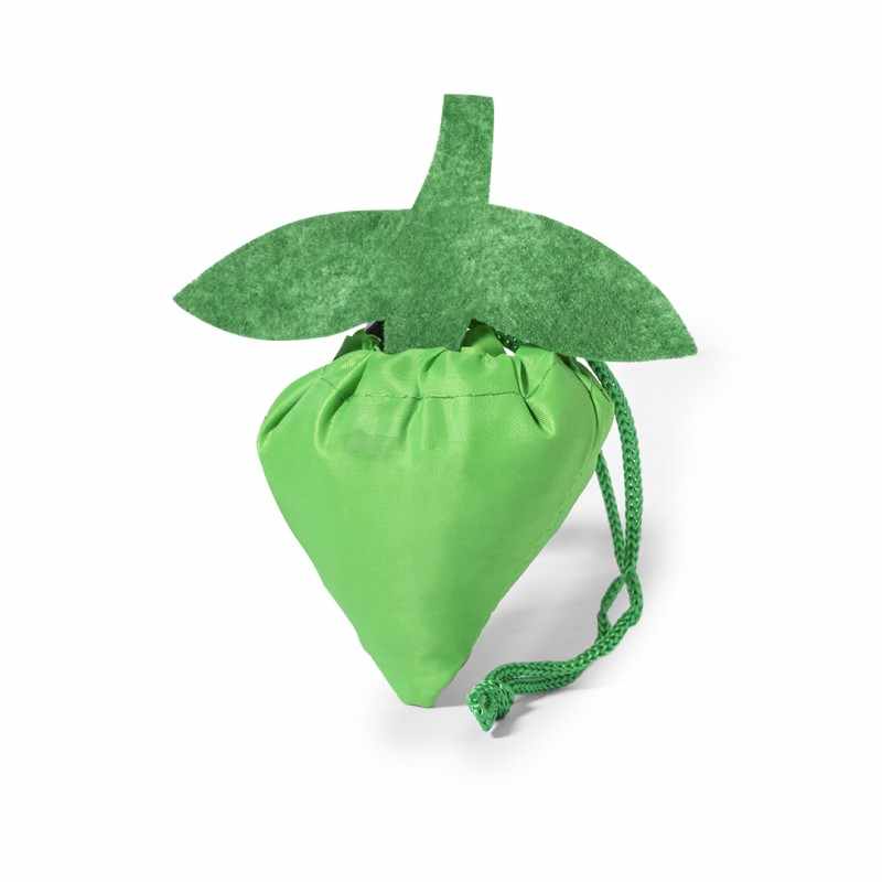 Borsa pieghevole 40x38 cm. con logo e scritte - cod. MK3365