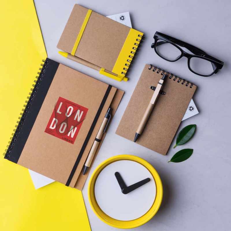 Taccuino personalizzabile con penna - cod. MK3437