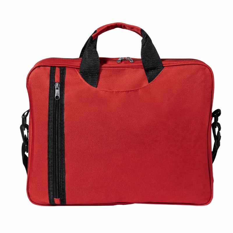 Borsa con cerniera per documenti con logo - cod. MK3477