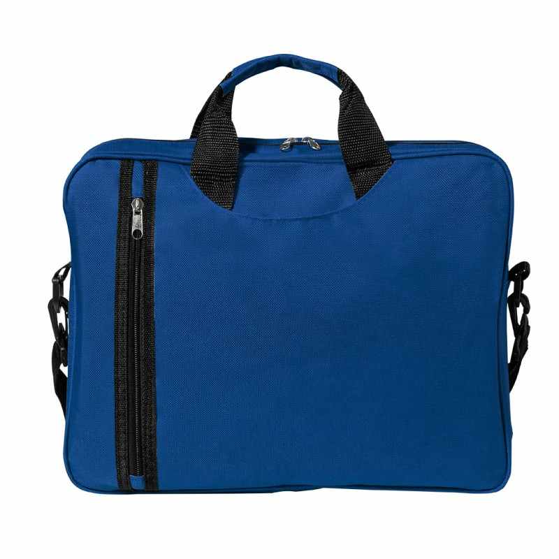 Borsa con cerniera per documenti con logo - cod. MK3477