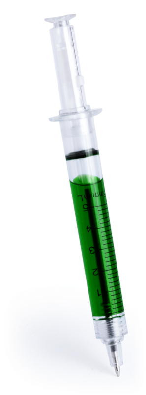 Penna a forma di siringa personalizzata - cod. MK3708