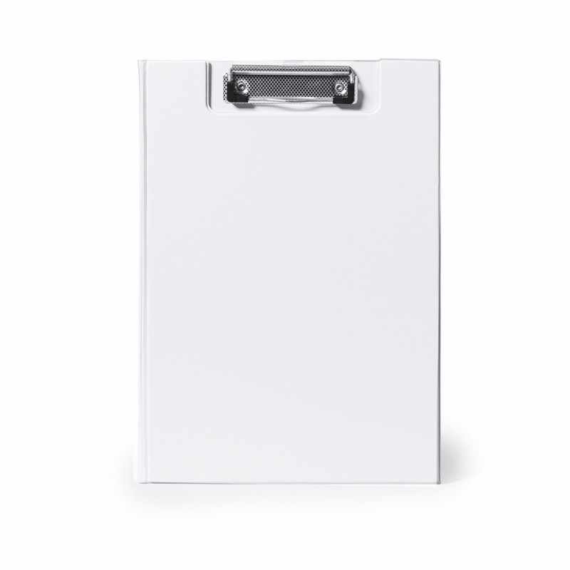 Cartellina con clip da serigrafare con scritte - cod. MK3774