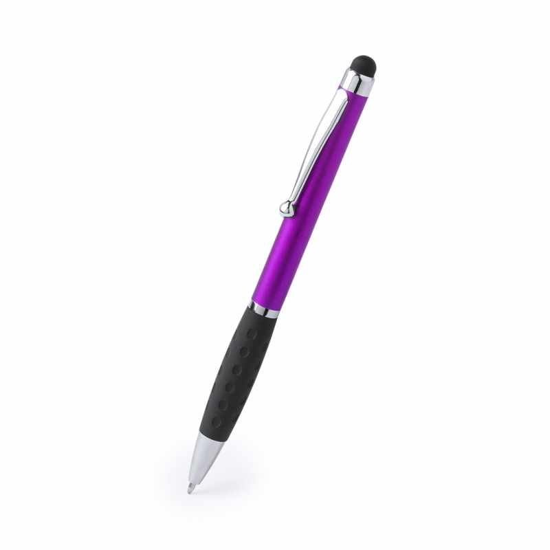 Penna Touch con scritte stampate - cod. MK4037