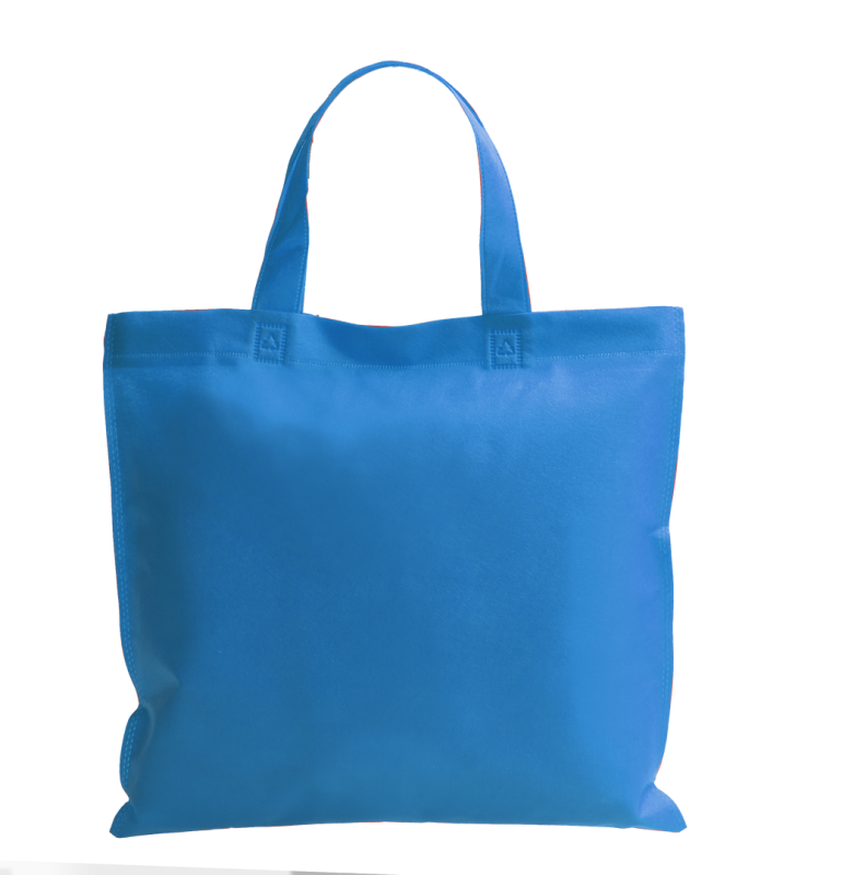 Borsa in TNT con scritte f.to 38x35 cm. - cod. MK4170