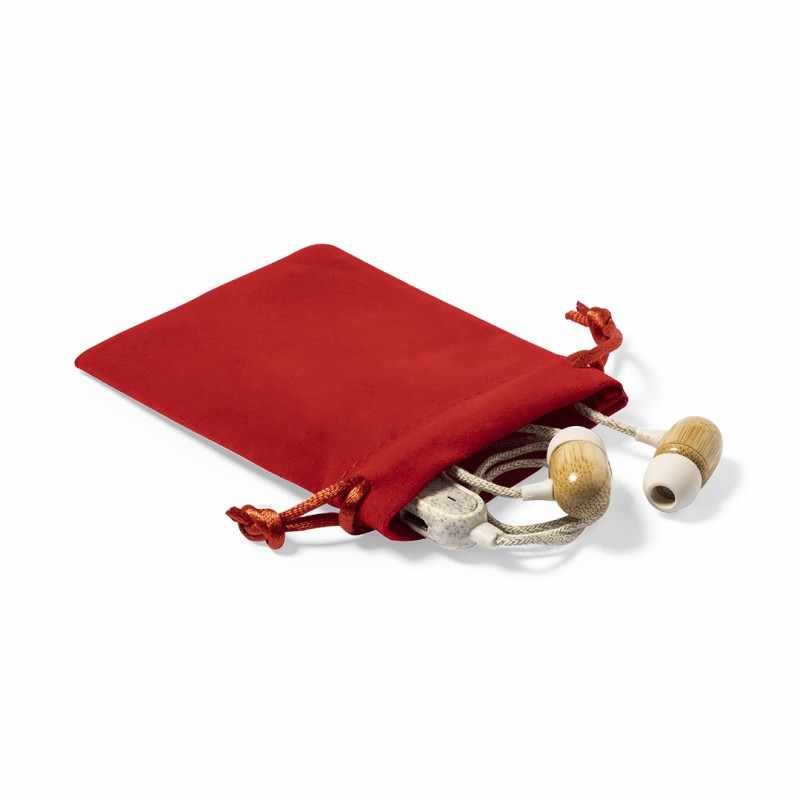 Sacchetto in pelle scamosciata f.to 8x10 cm. - cod. MK4227