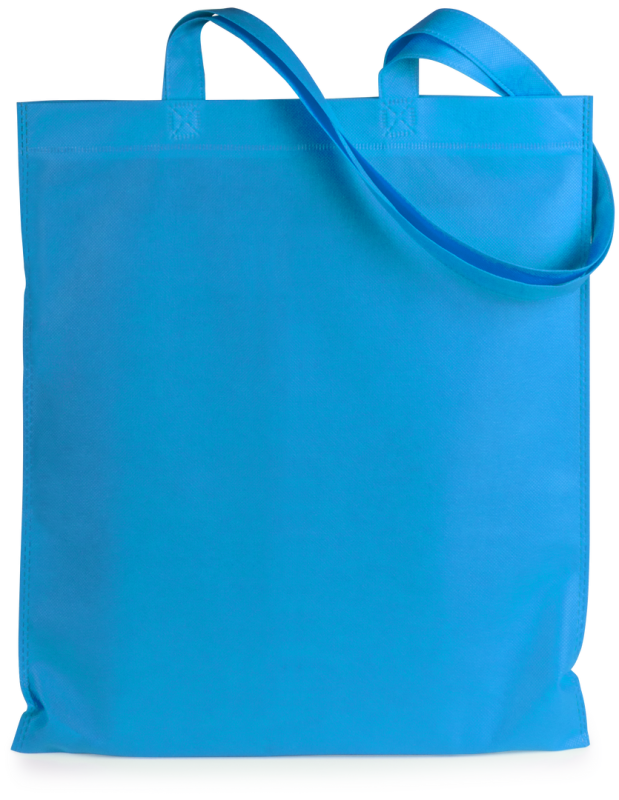 Borsa in TNT con logo e scritte f.to 36x40 cm. - cod. MK4622