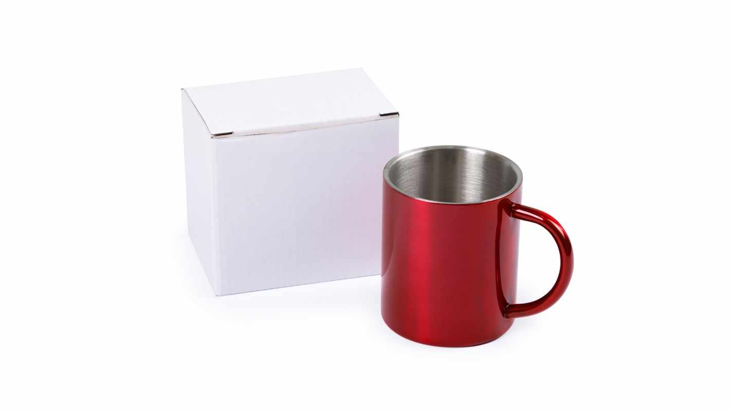 Tazza in acciaio da 280 ml. - cod. MK4656