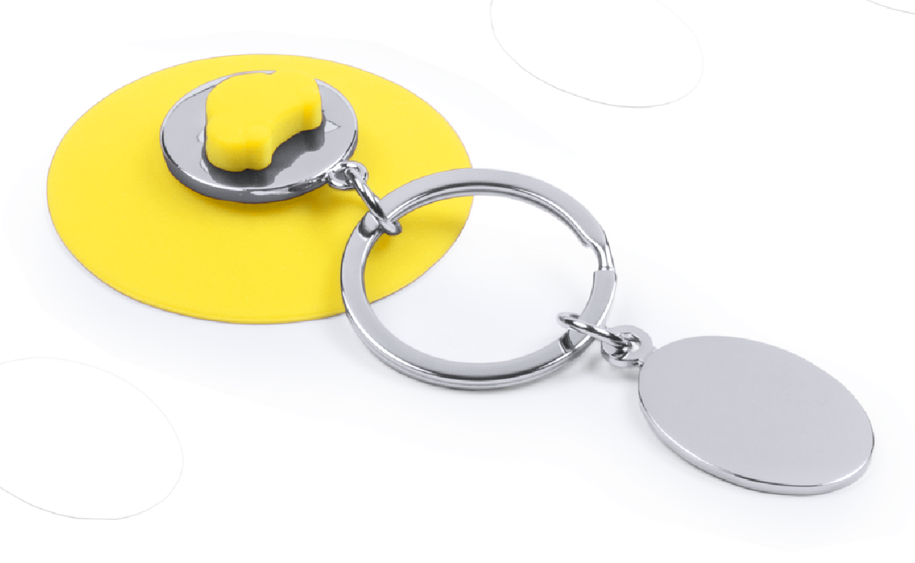 Portachiavi Gettone da stampare - cod. MK4704