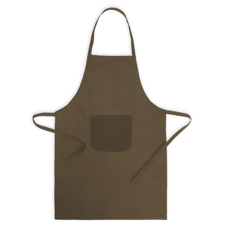 Grembiule con scritte stampate - cod. MK4746