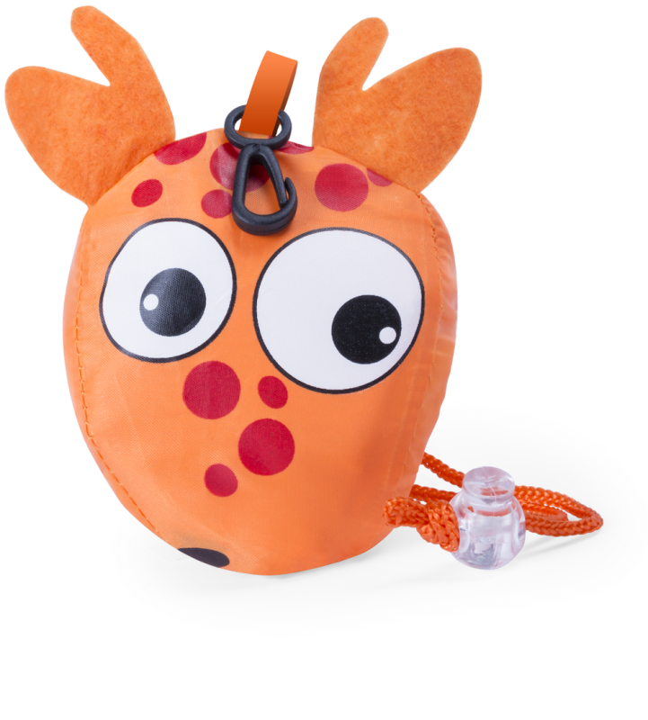 Zainetto pieghevole personalizzabile con logo f.to 26.5x32.5 cm. - cod. MK4788