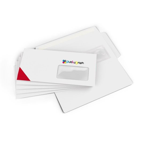 Buste da lettera con finestra a destra, chiusura adesiva - FA-7722