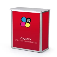 Banconi personalizzati per fiere con struttura in alluminio - FA-5874