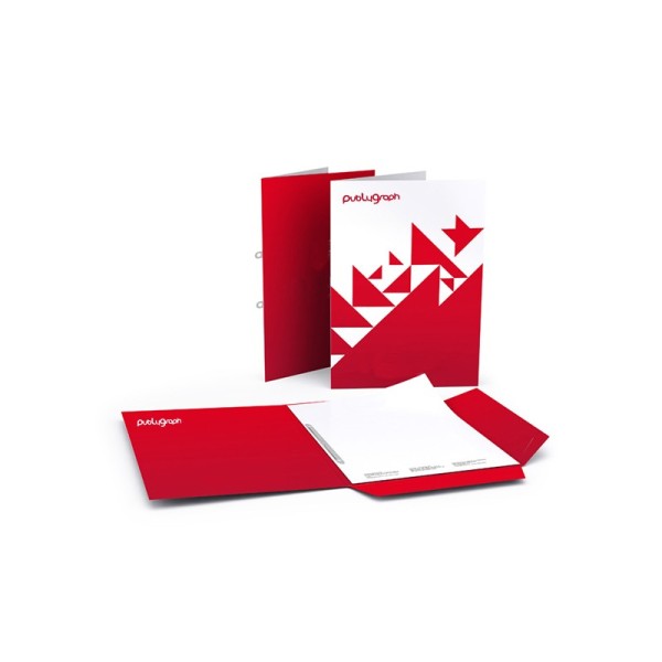 Cartelline con lembi e fastener - FA-178