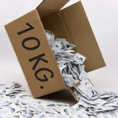 Bustine di zucchero bianco ad 1 colore