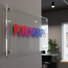 Targhe da stampare in plexiglass f.to 42x42 cm.