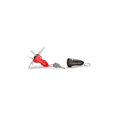 Portachiavi con utensile multiuso e torcia tascabile - FA-8547
