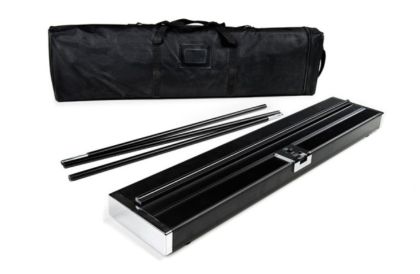 Roll-Up Black, sistema incl. stampa - FA-98 Roll-Up Black, sistema incl. stampa - FA-98