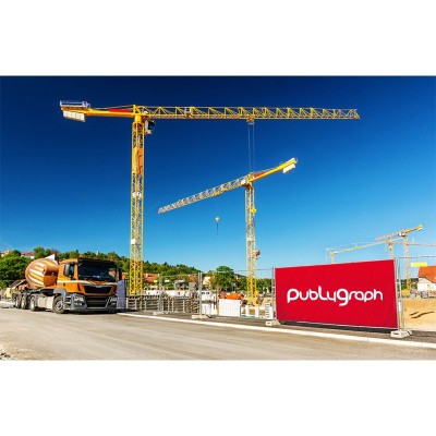Teli per recinzioni di cantieri edili - FA-140 Teli per recinzioni di cantieri edili - FA-140
