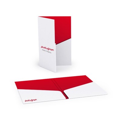Custodie in carta con due tasche - FA-6489 Custodie in carta con due tasche - FA-6489