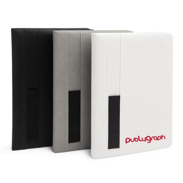 Quaderni per appunti con copertina in similpelle imbottita - FA-8008