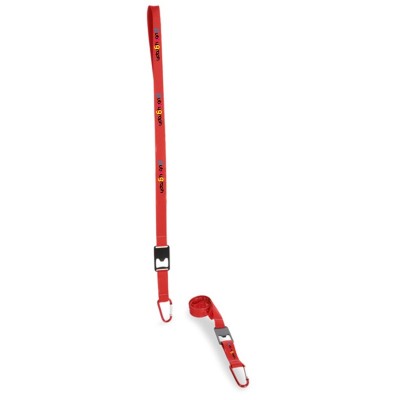 Lanyard con moschettone e apribottiglie - FA-9665 Lanyard con moschettone e apribottiglie - FA-9665