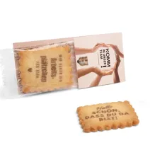 Biscotti con logo personalizzati