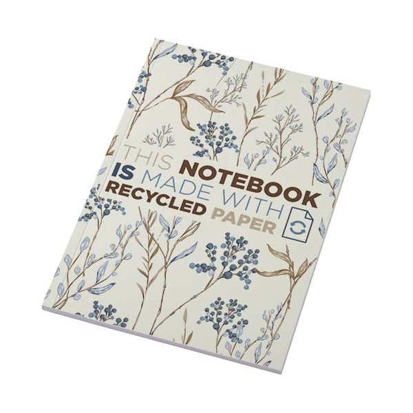 Blocco note formato A5 con copertina morbida riciclata e 50 fogli Novella Austen - cod. P210249