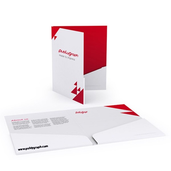 Cartelline con 2 tasche preincollate - FA-6407